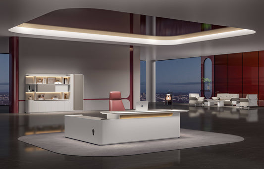 Lunar Executive Office Desk 2.4m