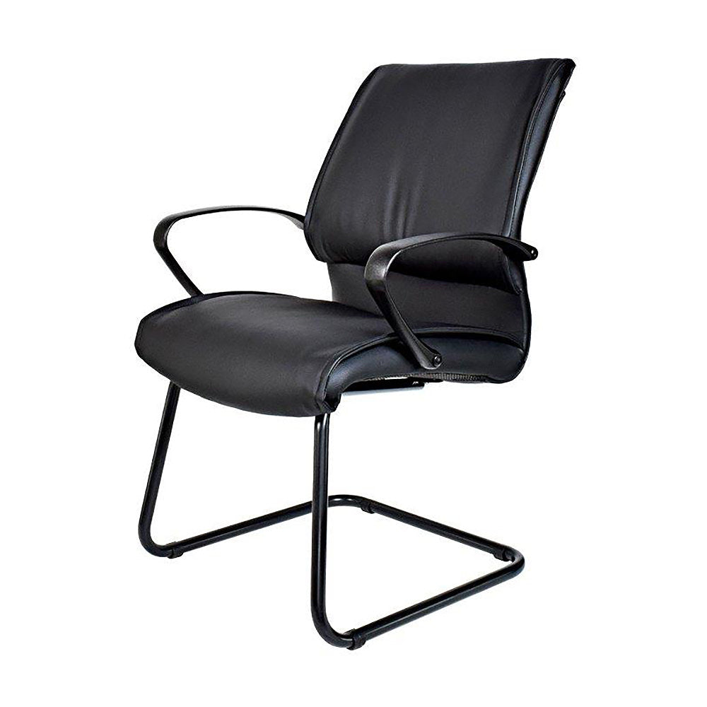 Ameira Managerial Leather Visitor Office Chair CO