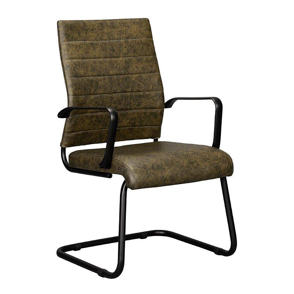 Class Black Executive Bonded Leather Visitor Office Chair DT