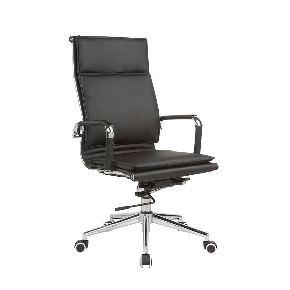 Classic Eames Flat Cushion Managerial PU Office Chair 4400 JI