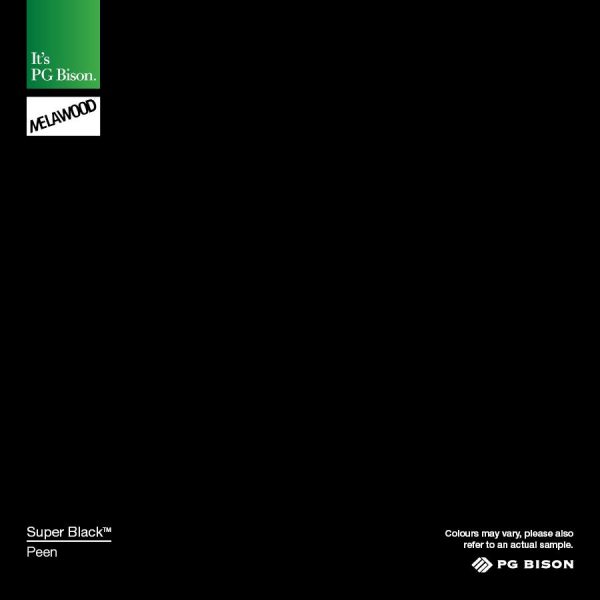 Super Black Melamine PG