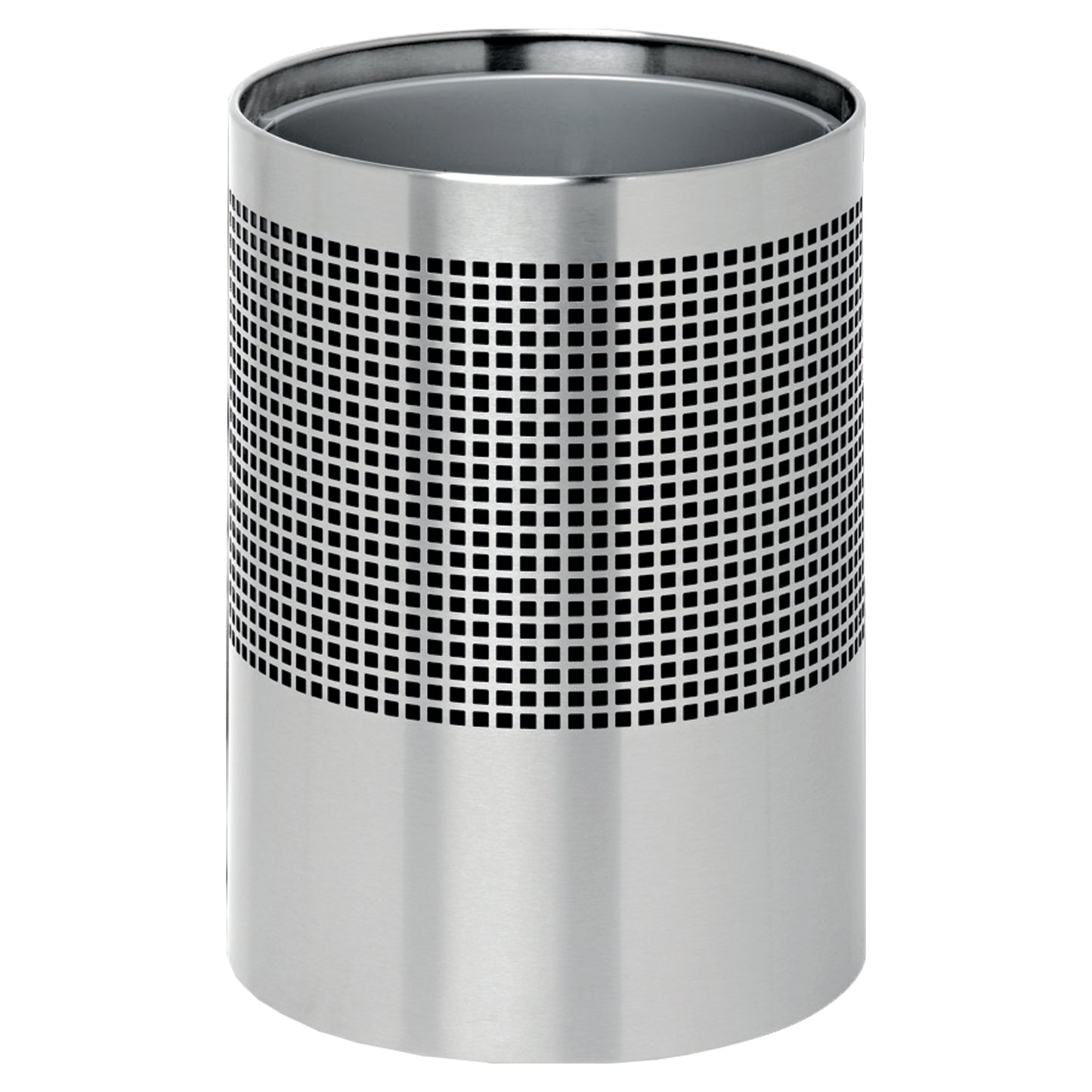 Wide Round Metal Litter Bins KT
