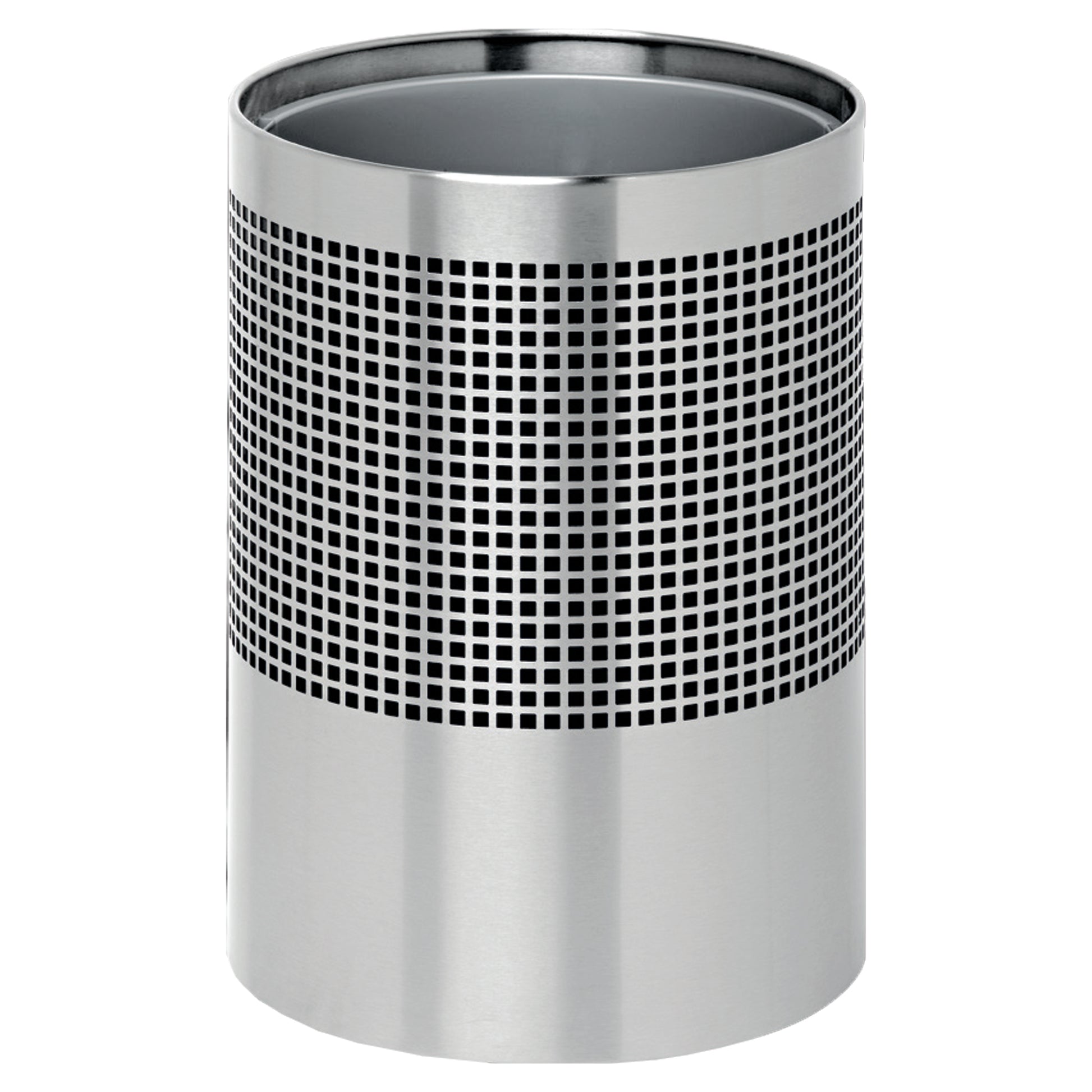Wide Round Metal Litter Bins KT