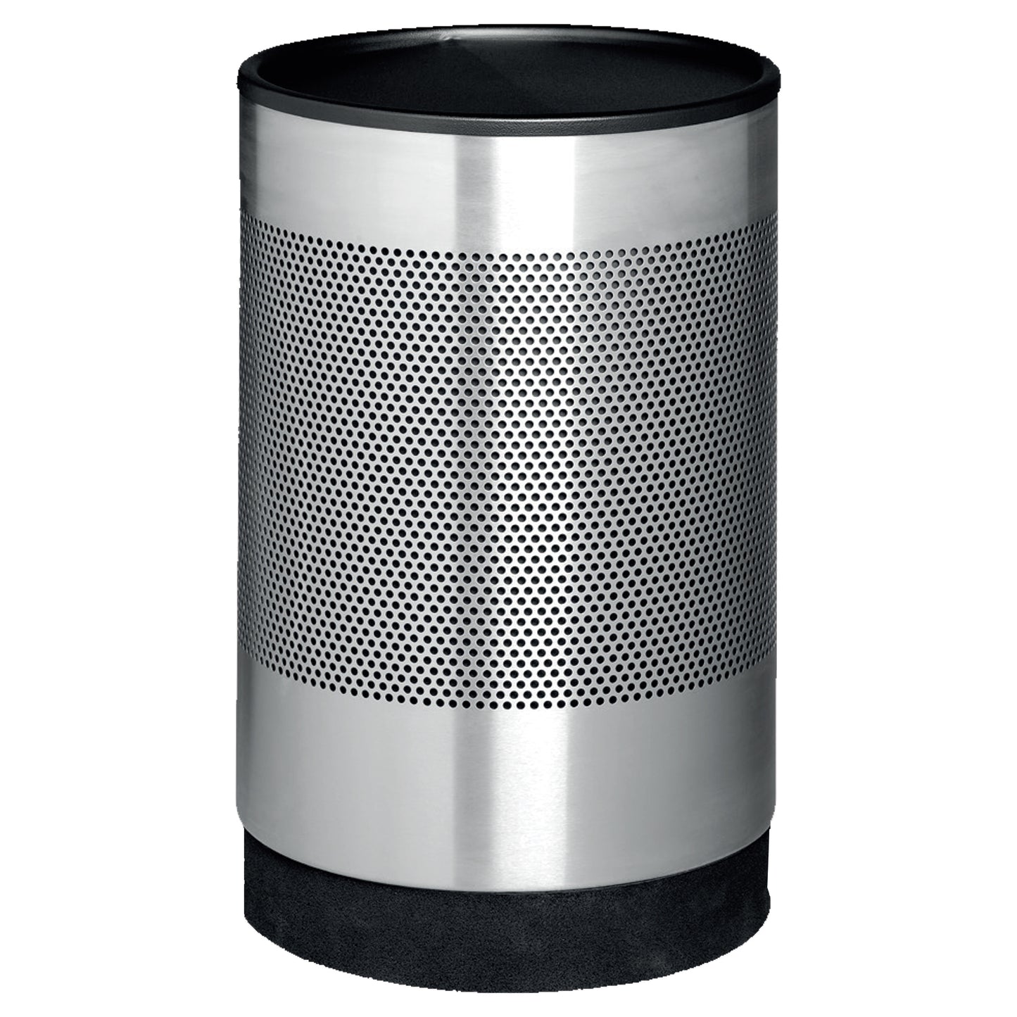 Wide Round Metal Litter Bins KT