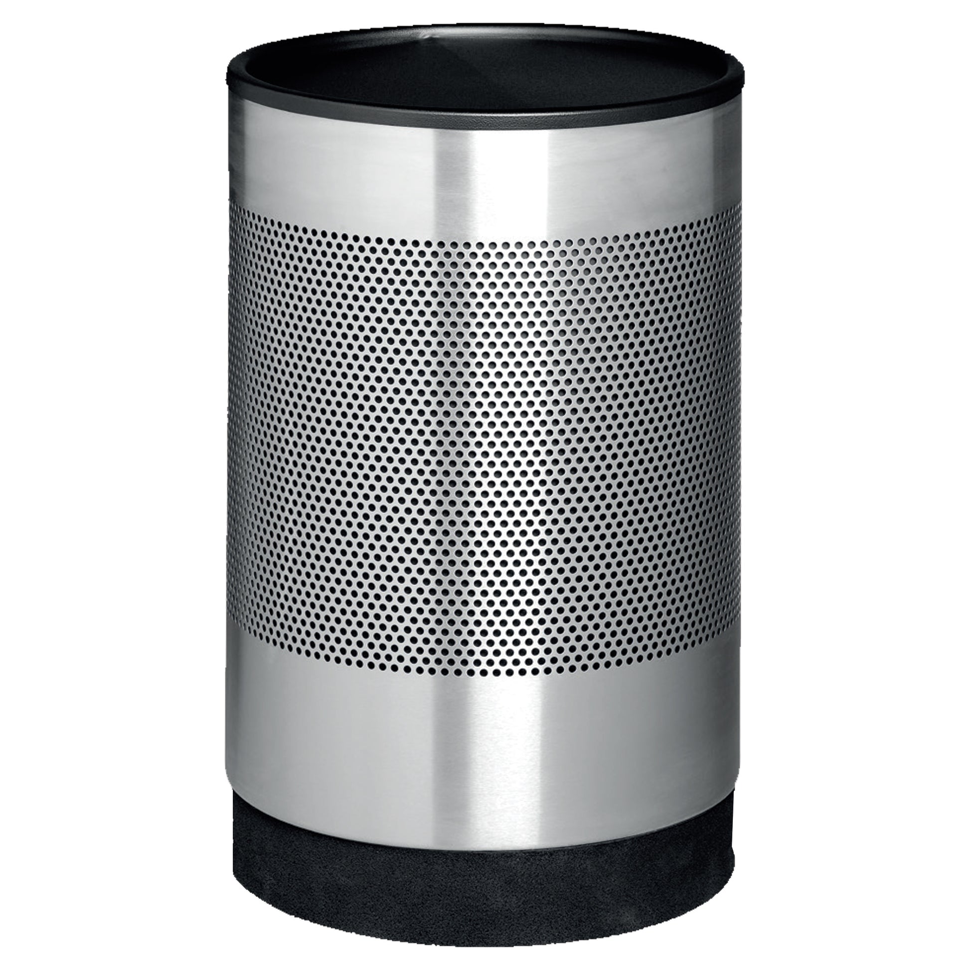Wide Round Metal Litter Bins KT