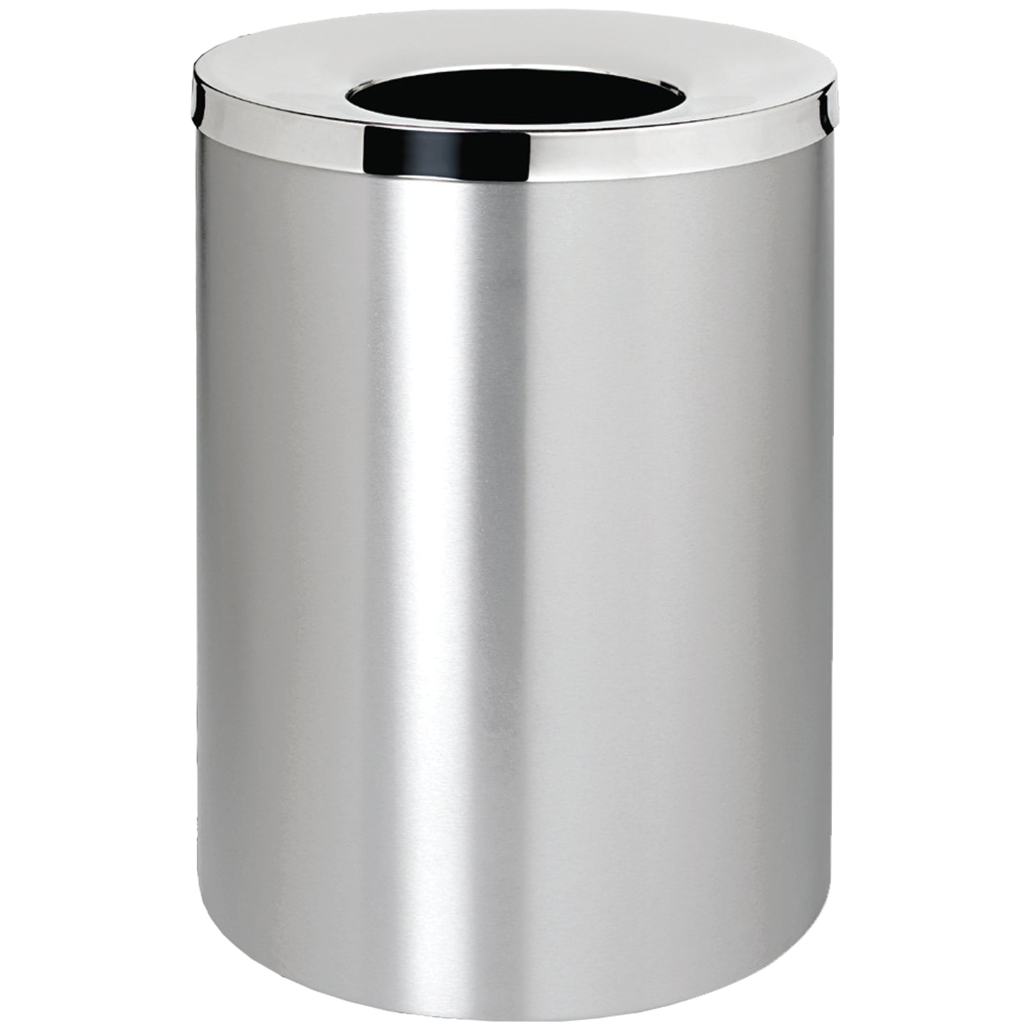 Wide Round Metal Litter Bins KT