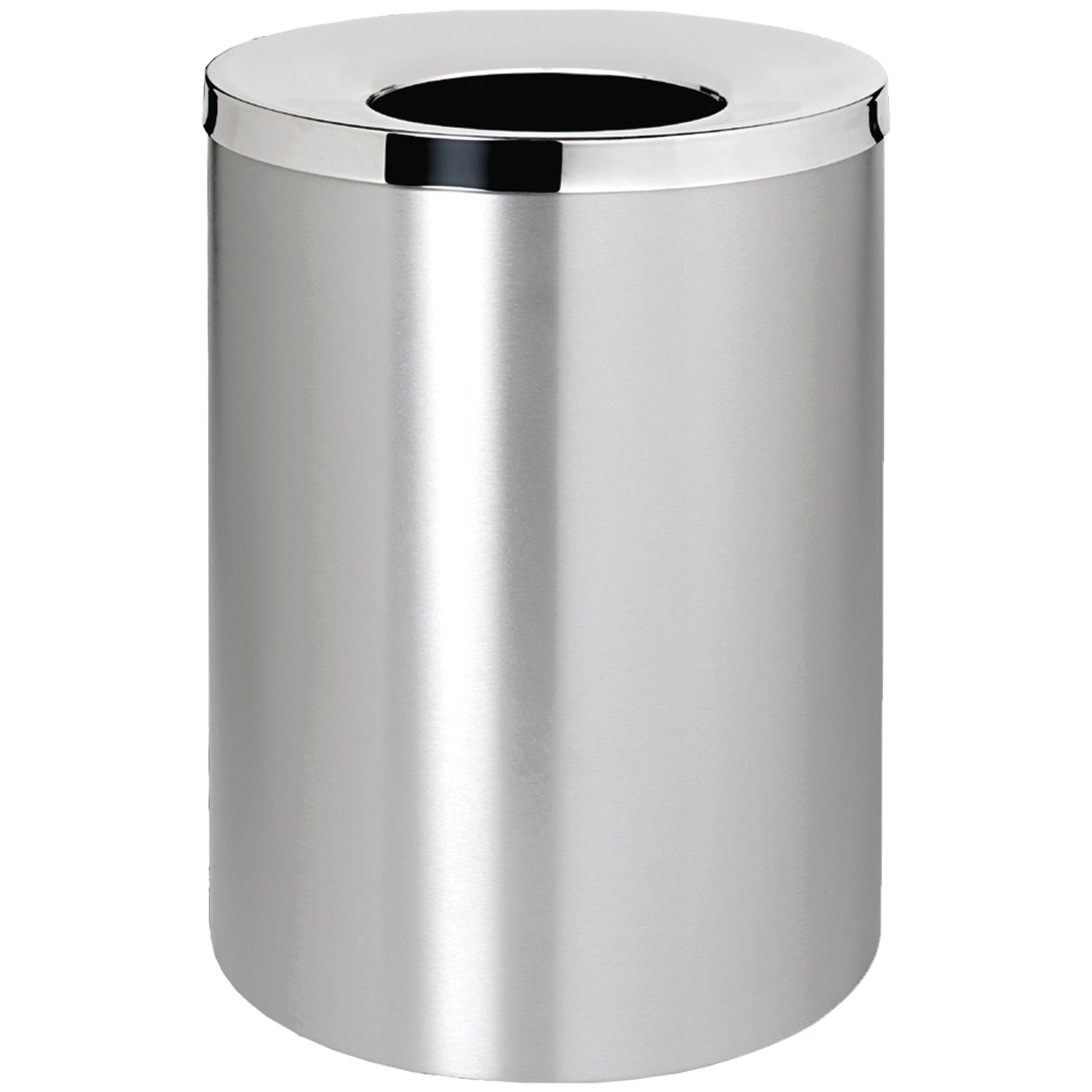 Wide Round Metal Litter Bins KT