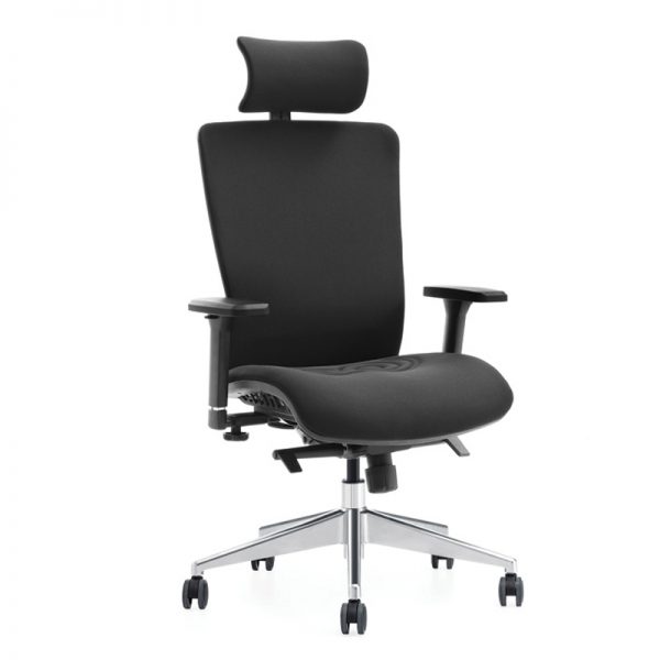 Sohum Premier Executive Fabric Ergonomic Office Chair 5yr Warranty IX