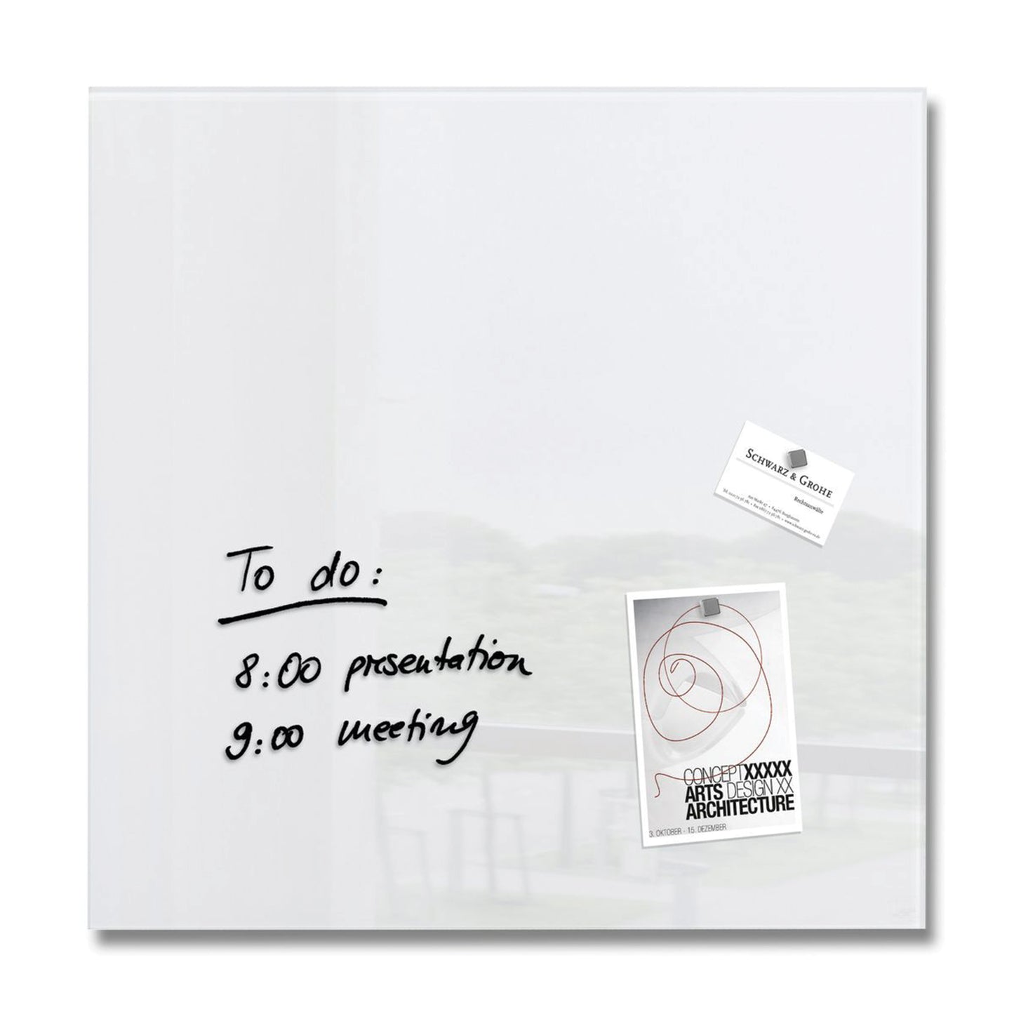 Magnetic Glass Whiteboards BD17 PRT