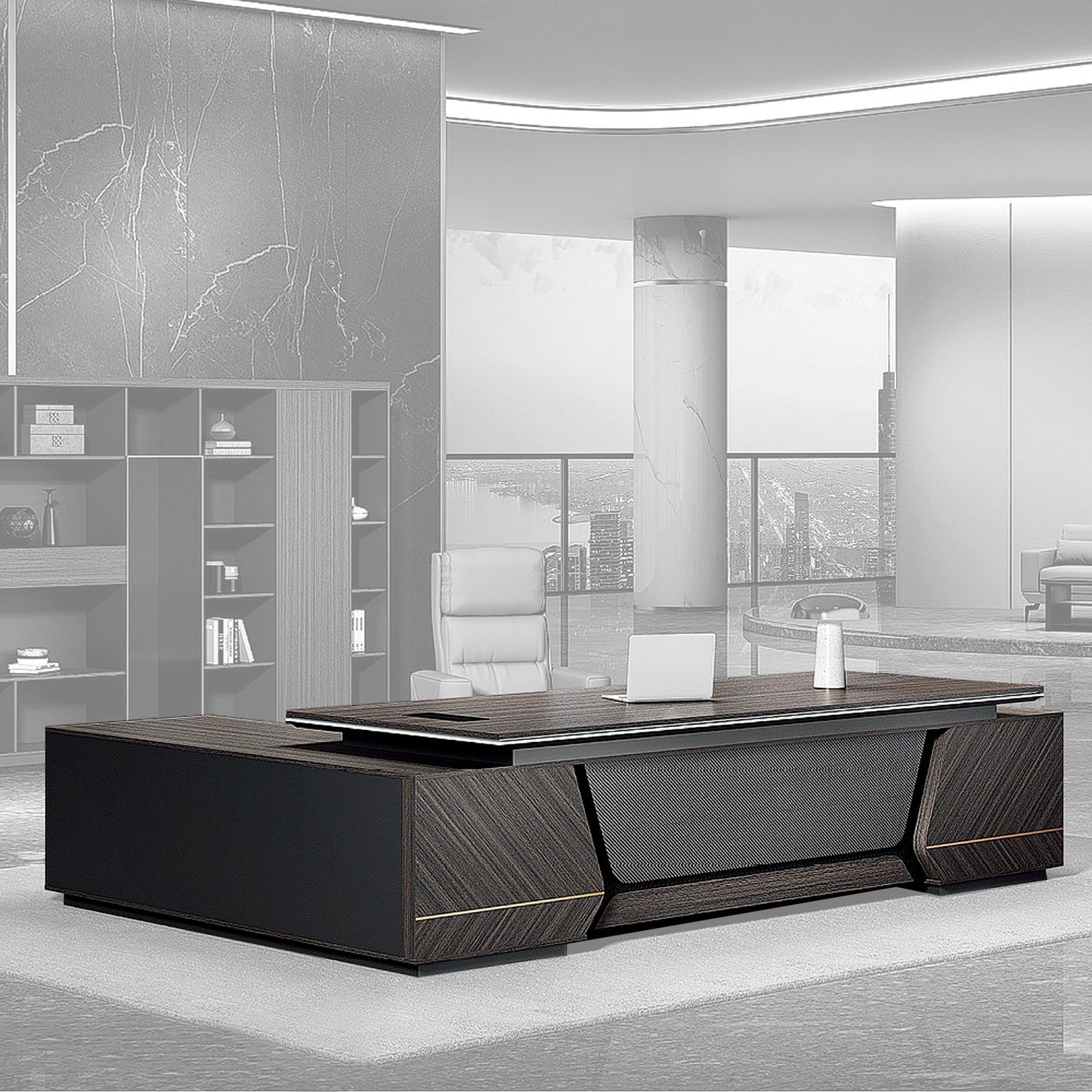 WaltiQ Executive Office Desk WQ2418 IX