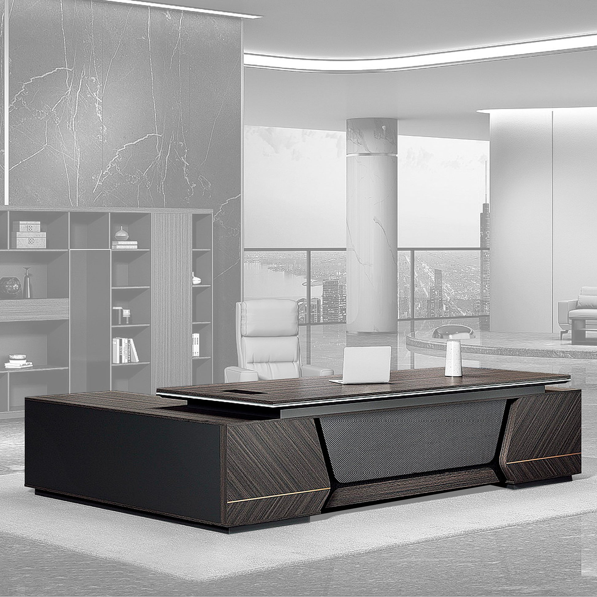 WaltiQ Executive Office Desk WQ2418 IX