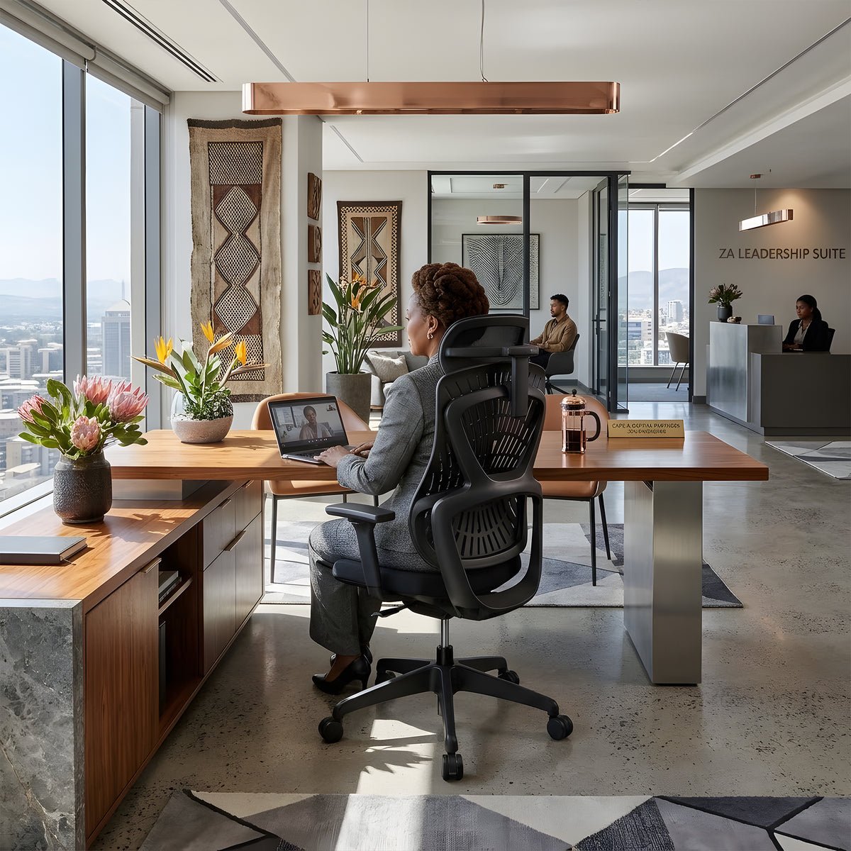Kinetix 5D Ergo Executive  Office Chair HBK