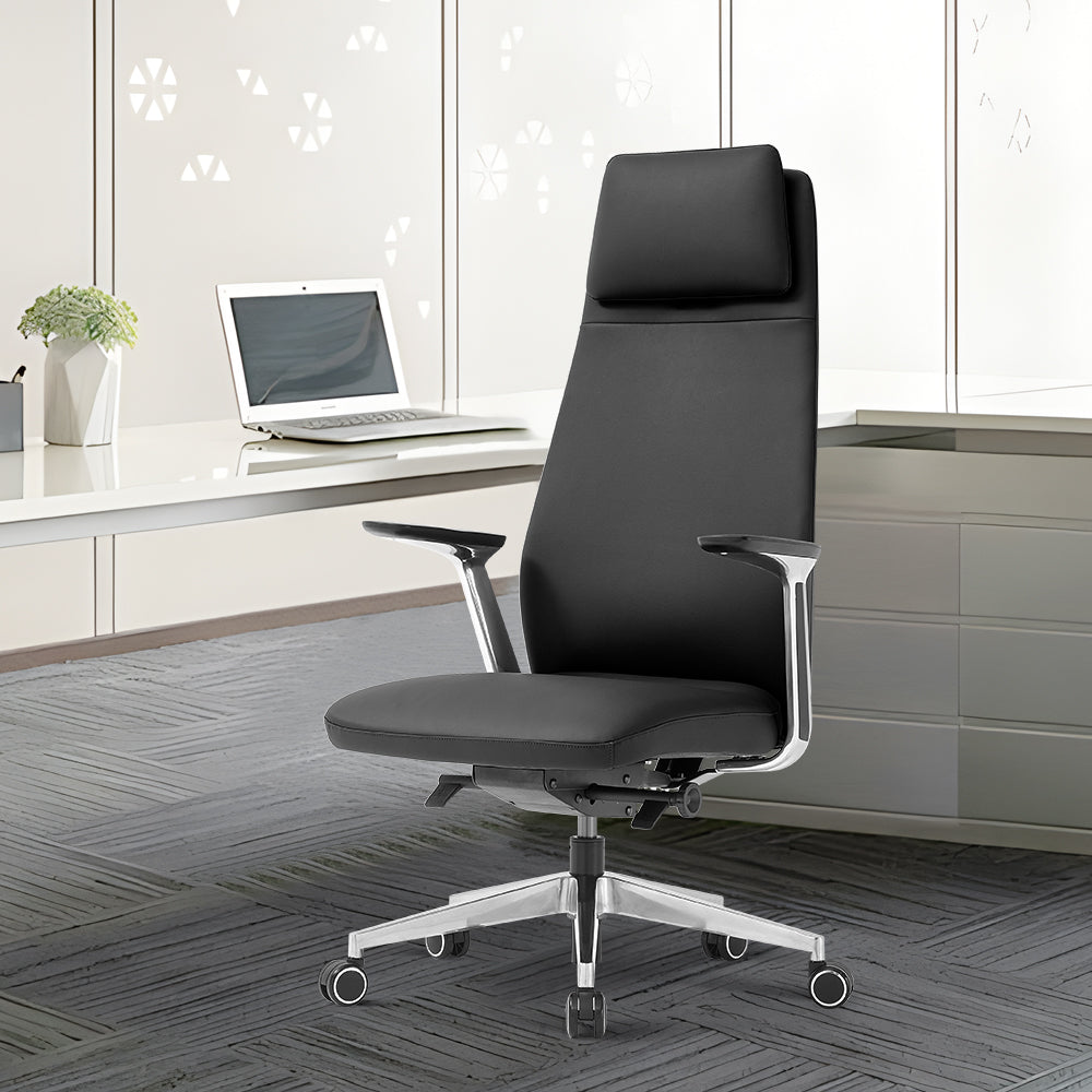 Sohum PU Leather E200 Managerial  Office Chair 3 year Warranty