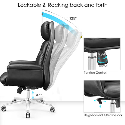 Sohum PU Leather O240 Executive Office Chair 3 year Warranty