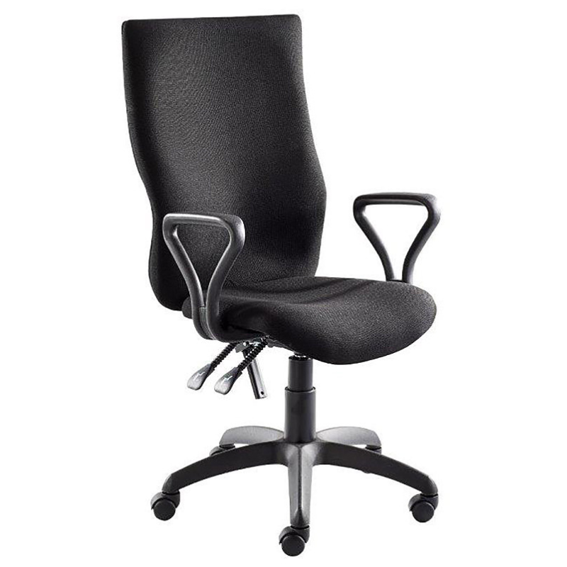 S6000 Operators Fabric High Back Office Chair