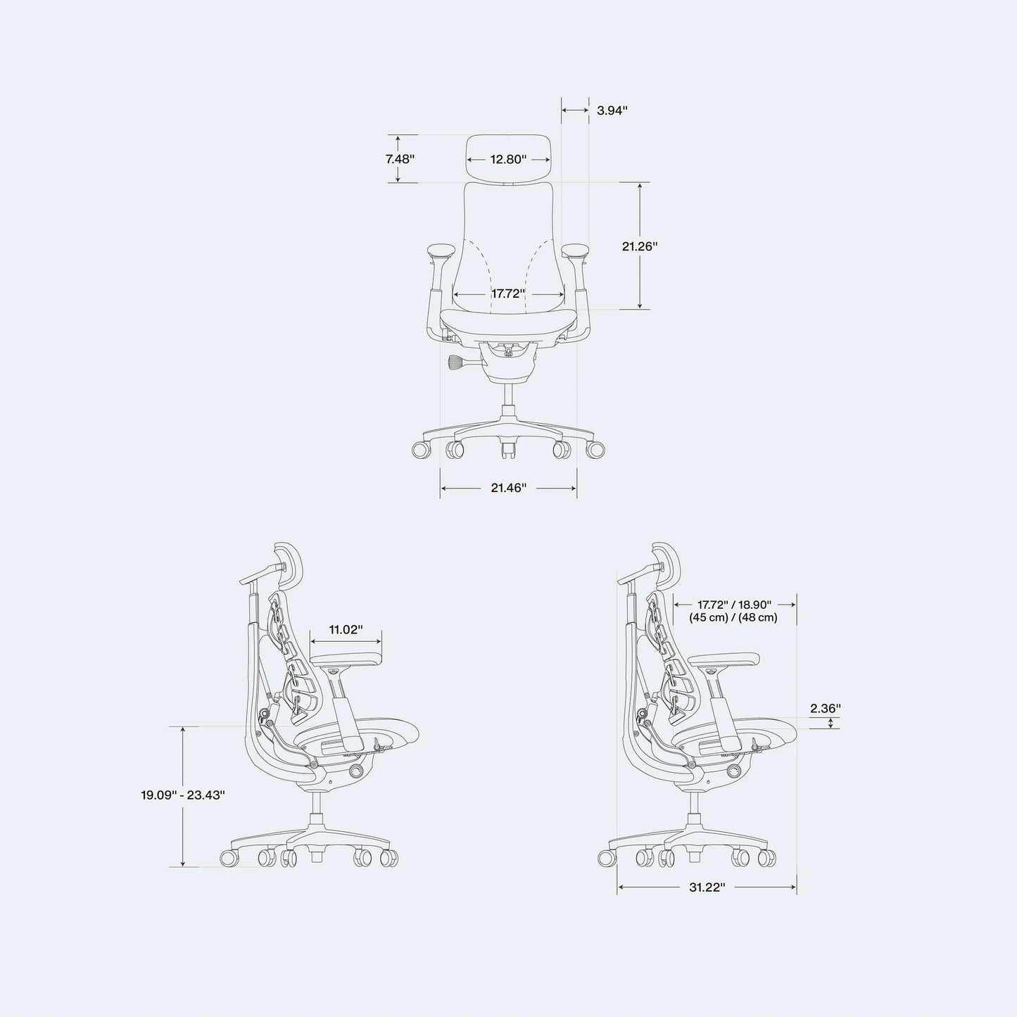 LiberNovo Omni Dynamic Ergonomic Chair