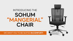 Sohum Managerial Mesh Ergonomic Office Chair 5yr Warranty