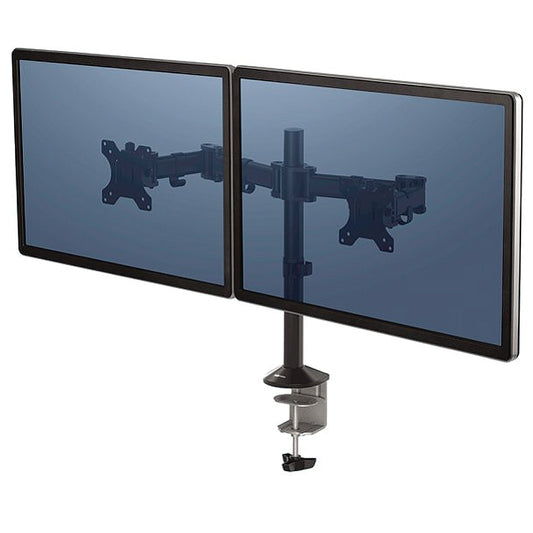 Double Monitor Arm Desk Mounted  Reflex 8502601 27" KT