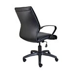 Ameira Managerial Leather Mid Back Office Chair CO