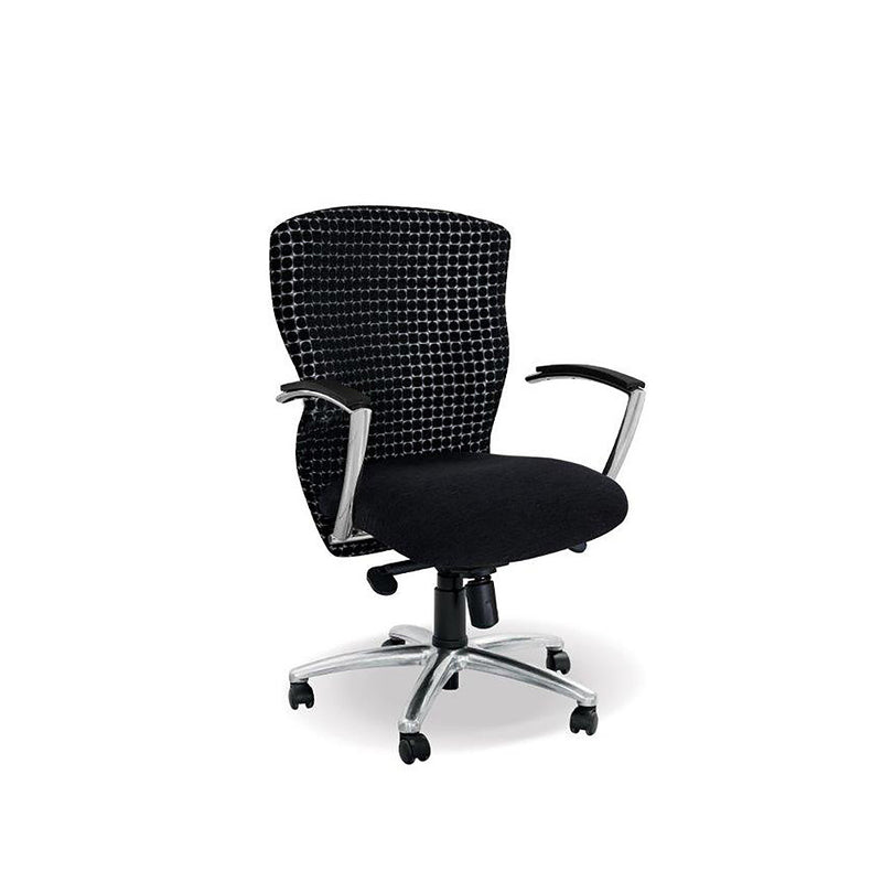 Aruba Managerial Fabric Mid Back Office Chair
