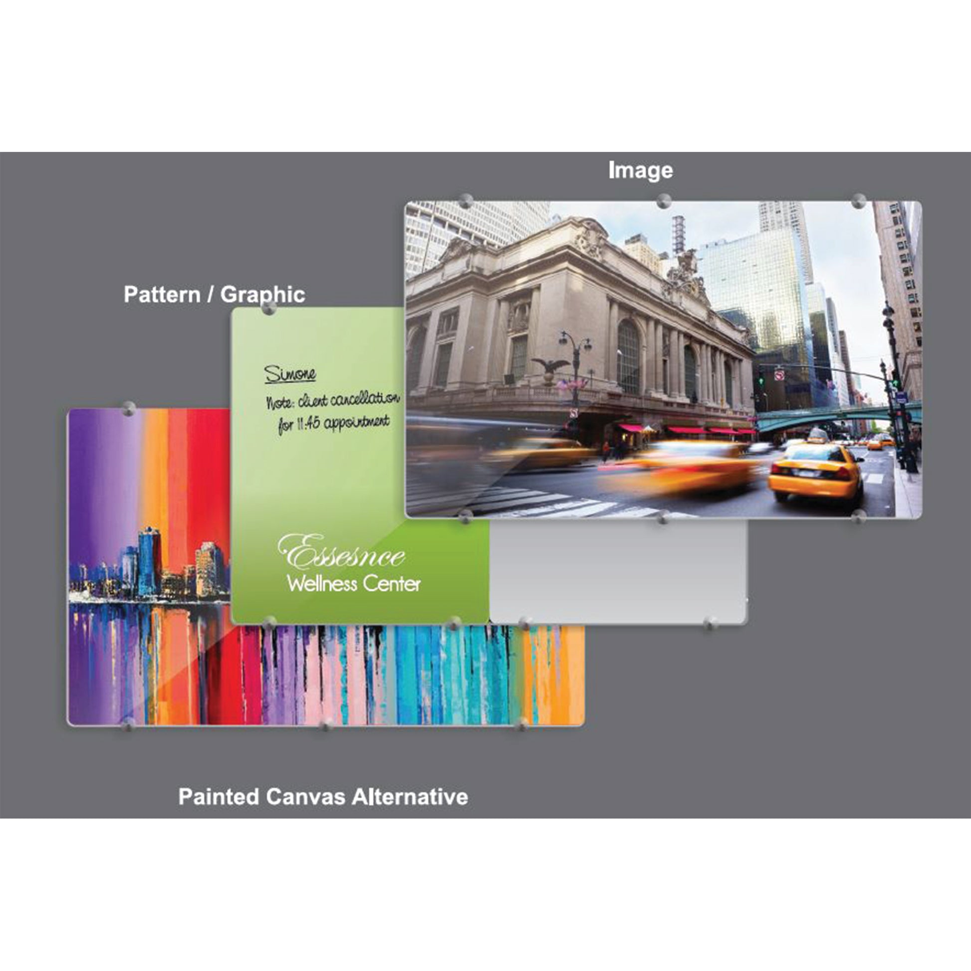 Magnetic Printed Glass Whiteboards BD17 PRT