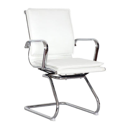 Classic Eames Flat Cushion Managerial PU Visitor Office Chair 4403 JI