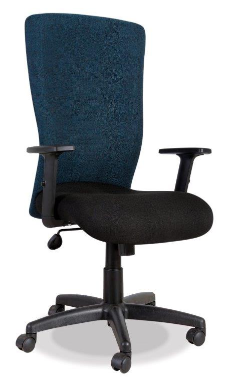 Calypso Managerial Fabric High Back Chair
