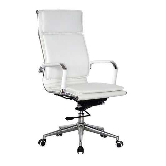 Classic Eames Flat Cushion Managerial PU Office Chair 4400 JI