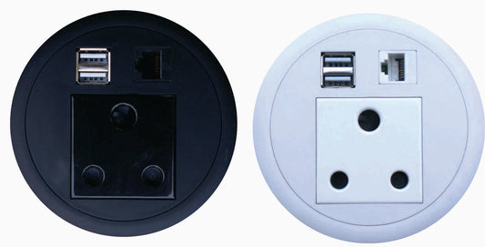 Clique Grommet In Desk  Multi Power Dock MB