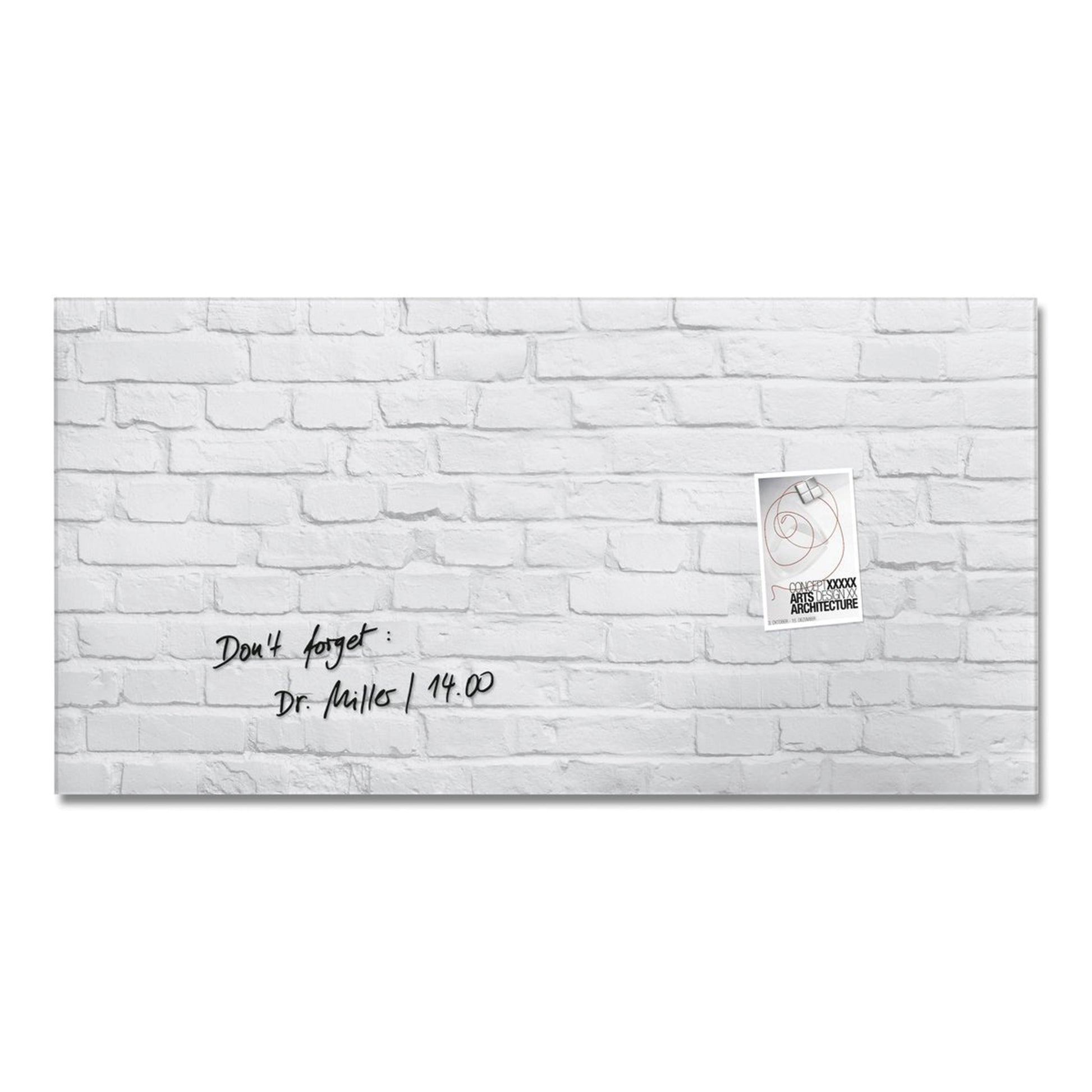 Magnetic Printed Glass Whiteboards BD17 PRT