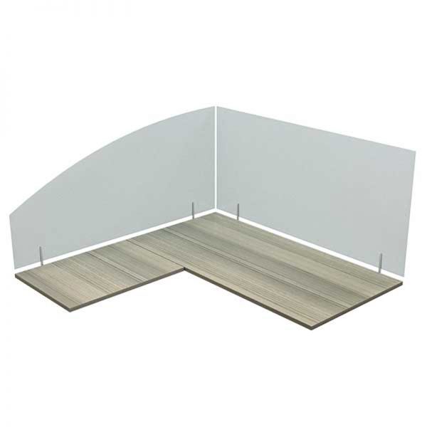 Glass Desk based Screens JW