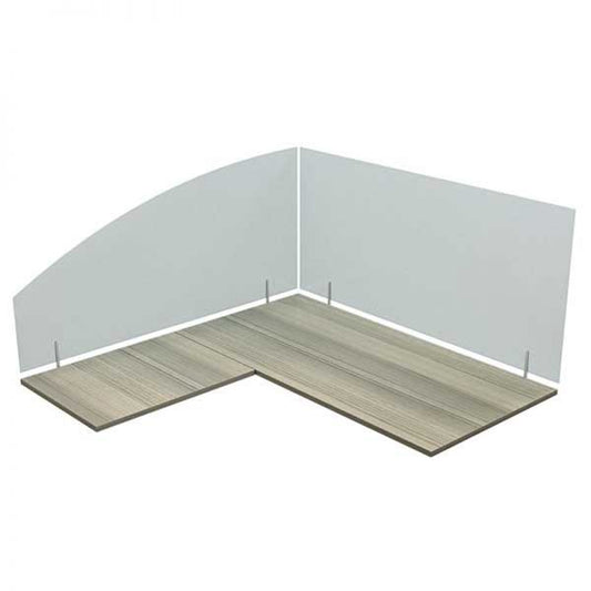 Glass Desk based Screens JW