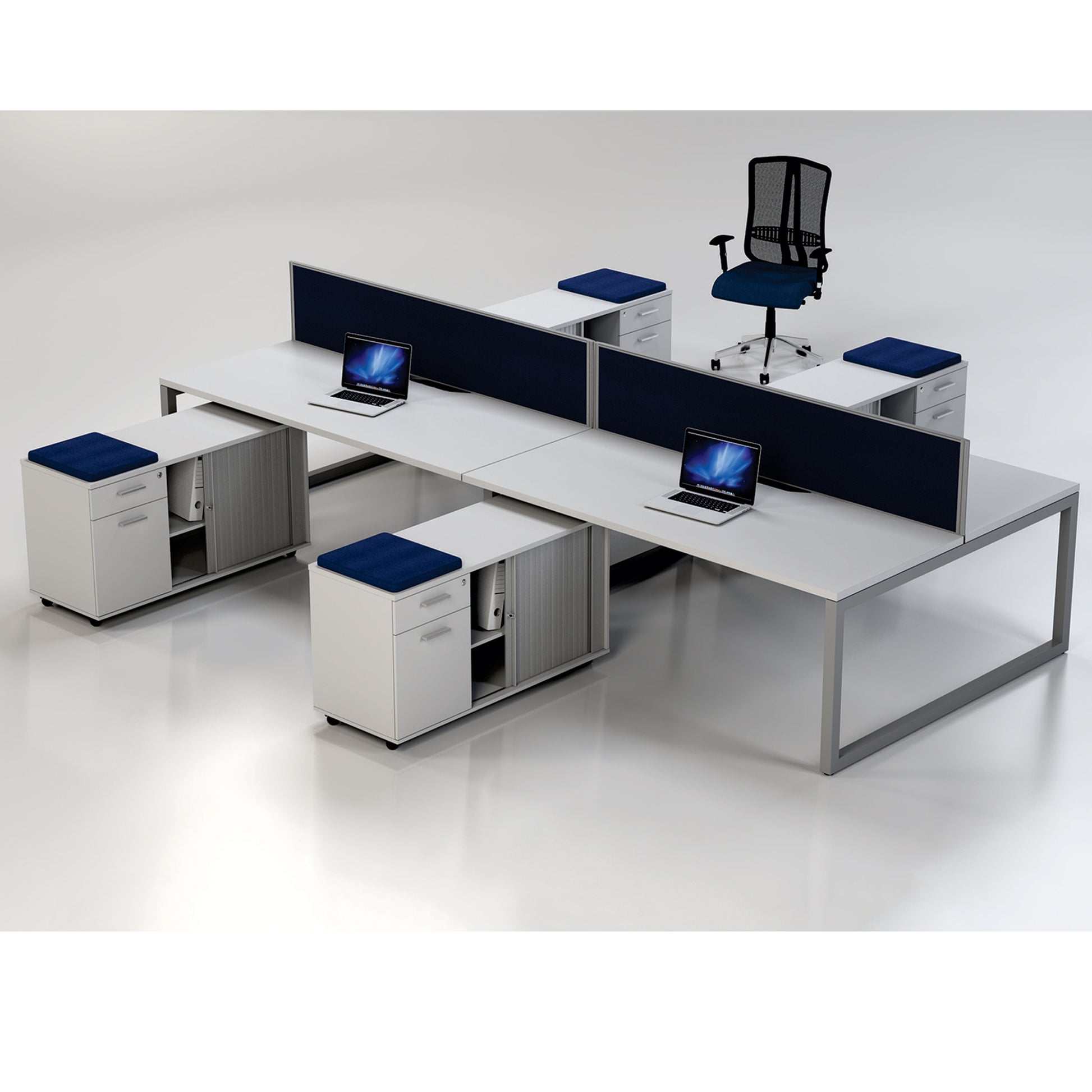 BT8LL  Dual Desk Work Stations IX