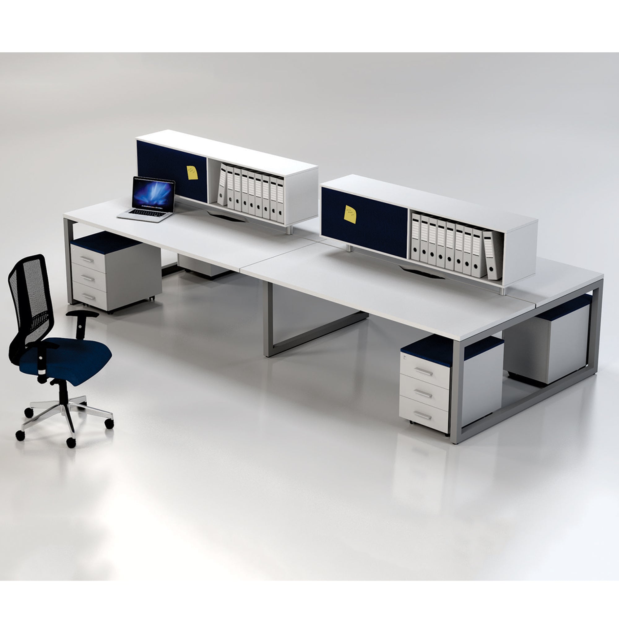 BT8LL  Dual Desk Work Stations