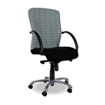 Monaco Managerial Fabric High Back Office Chair