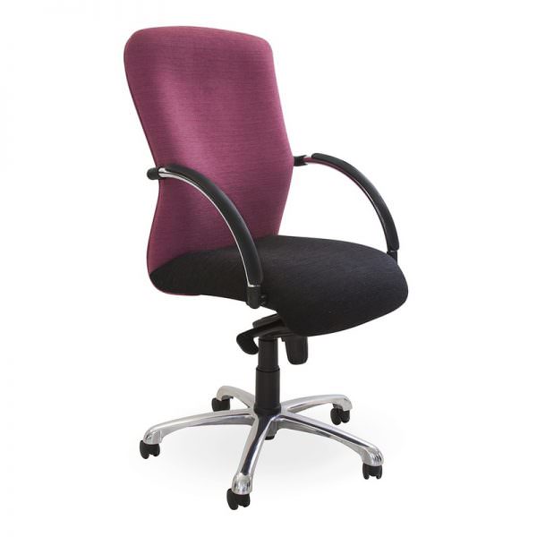 Monaco Managerial Fabric High Back Office Chair