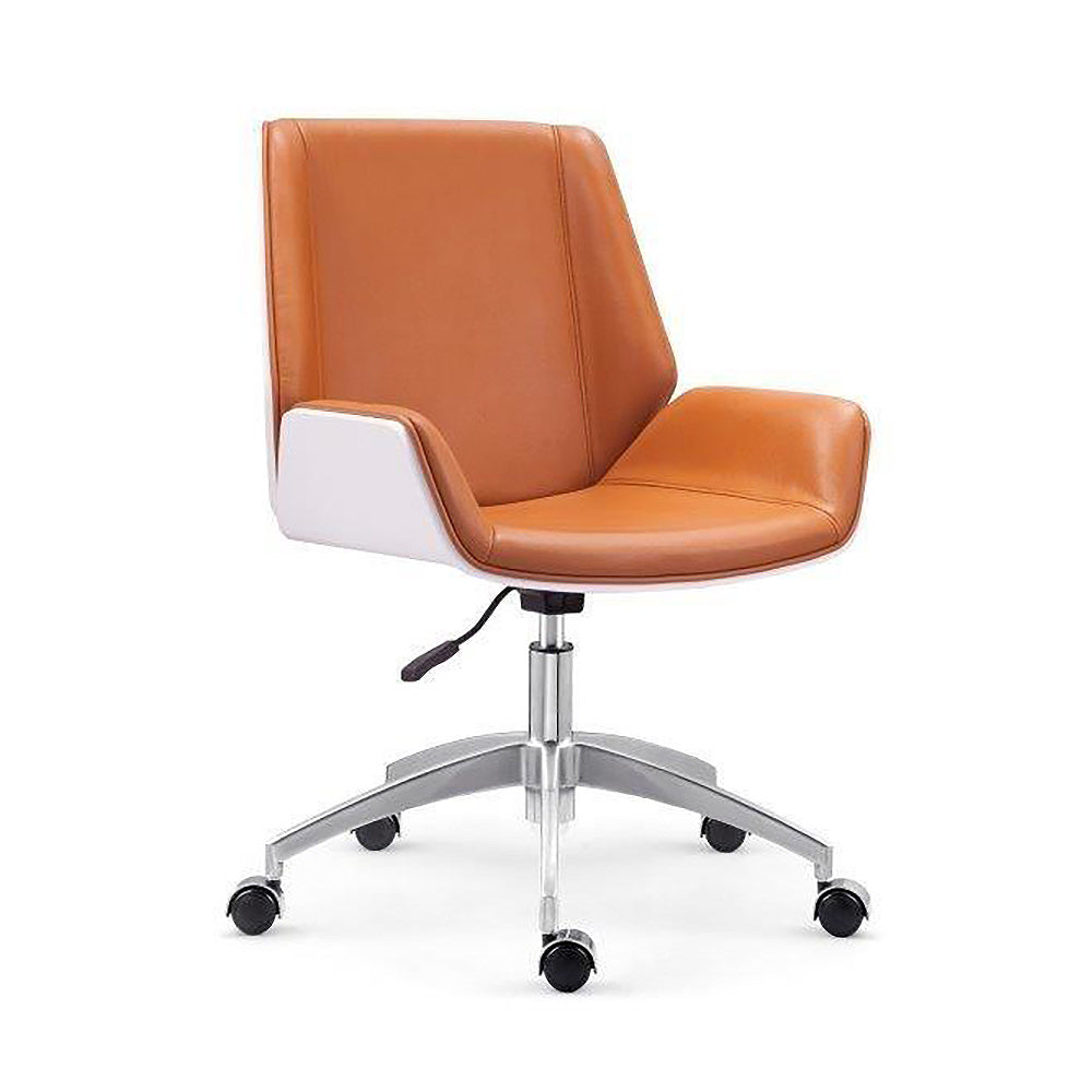 Nouville Executive Pleather Mid Back Office Chair 6201