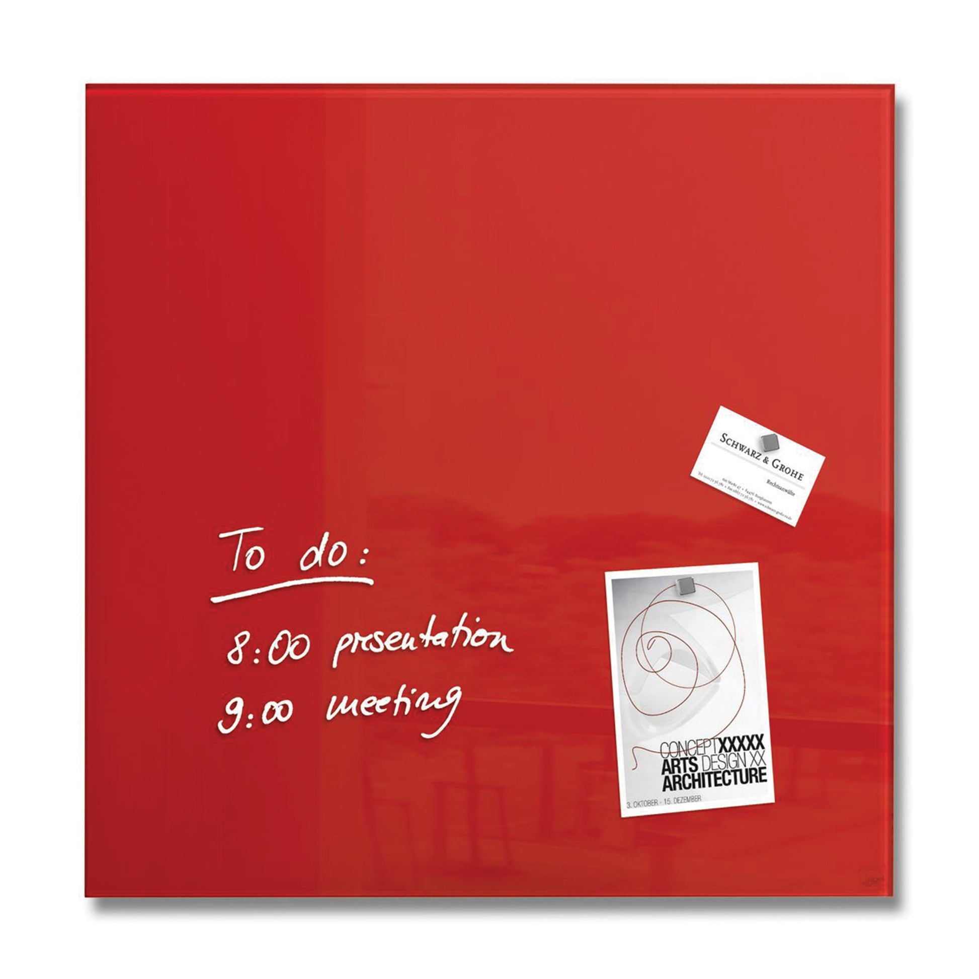 Magnetic Printed Glass Whiteboards BD17 PRT