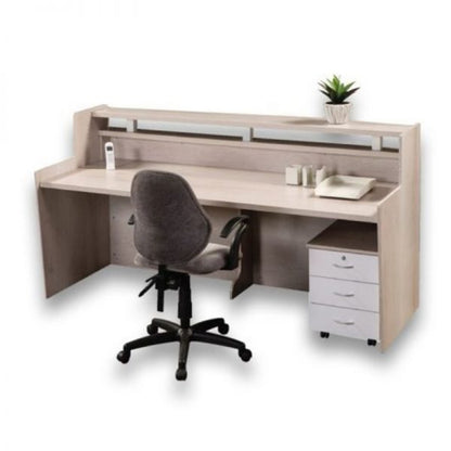 Square Line Straight Reception Counter MCP