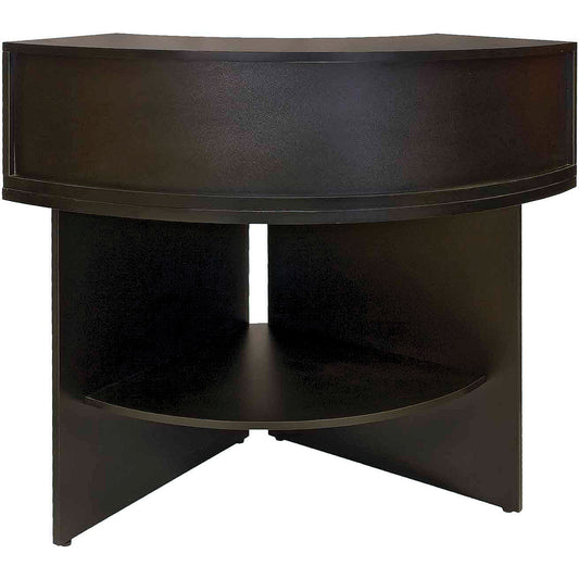 ST CWT750R Corner Reception Desk Link With Open Shelves IX