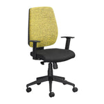 Shape Up Operators Fabric Mid Back Office Chair DT