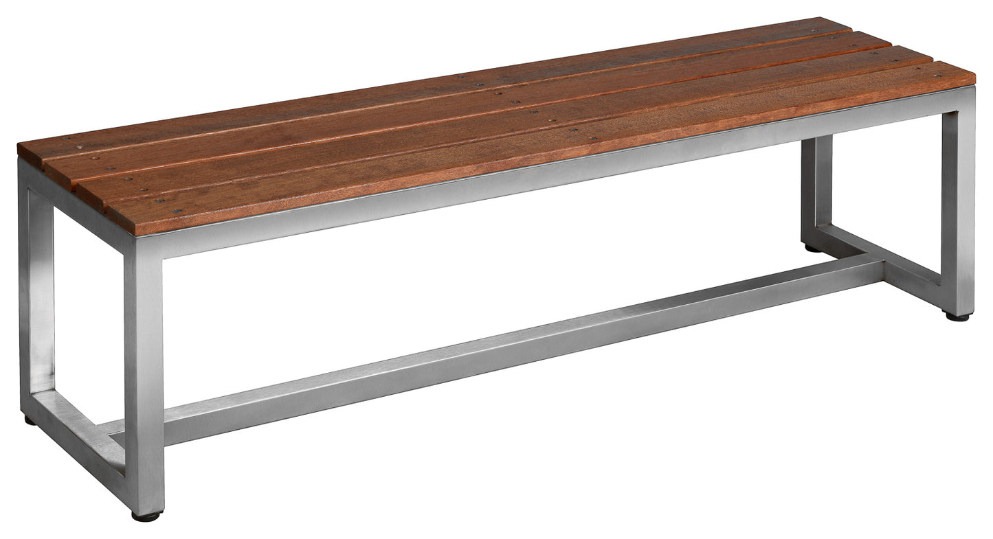 Steel Bench With Wooden Decking 03EP KT
