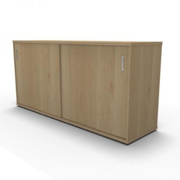 Sliding Door Storage Cabinet (desk height) EN