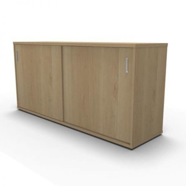 Sliding Door Storage Cabinet (desk height)