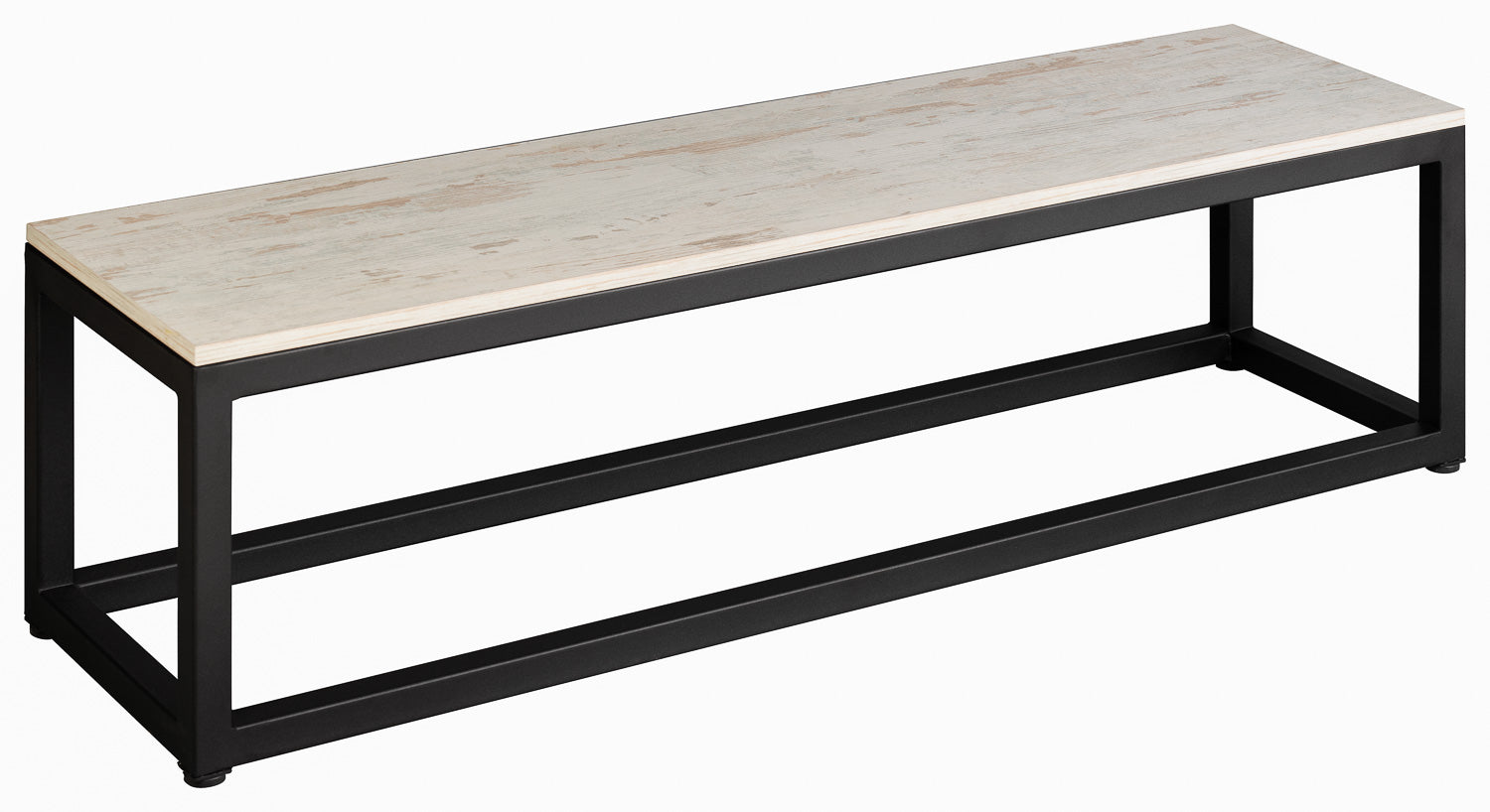 Steel Bench With Wooden Decking 03EP KT