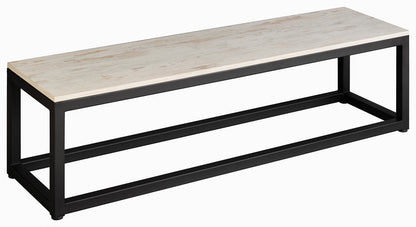 Steel Bench With Wooden Decking 03EP KT