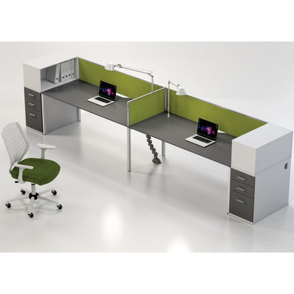 BT8SL  Dual Desk Work Stations IX