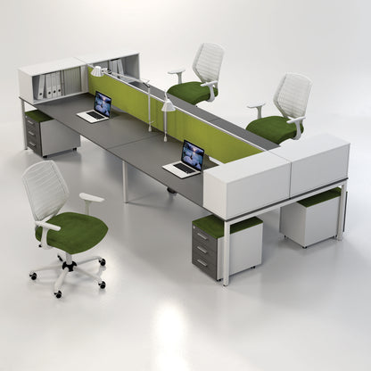 BT8SL  Dual Desk Work Stations IX