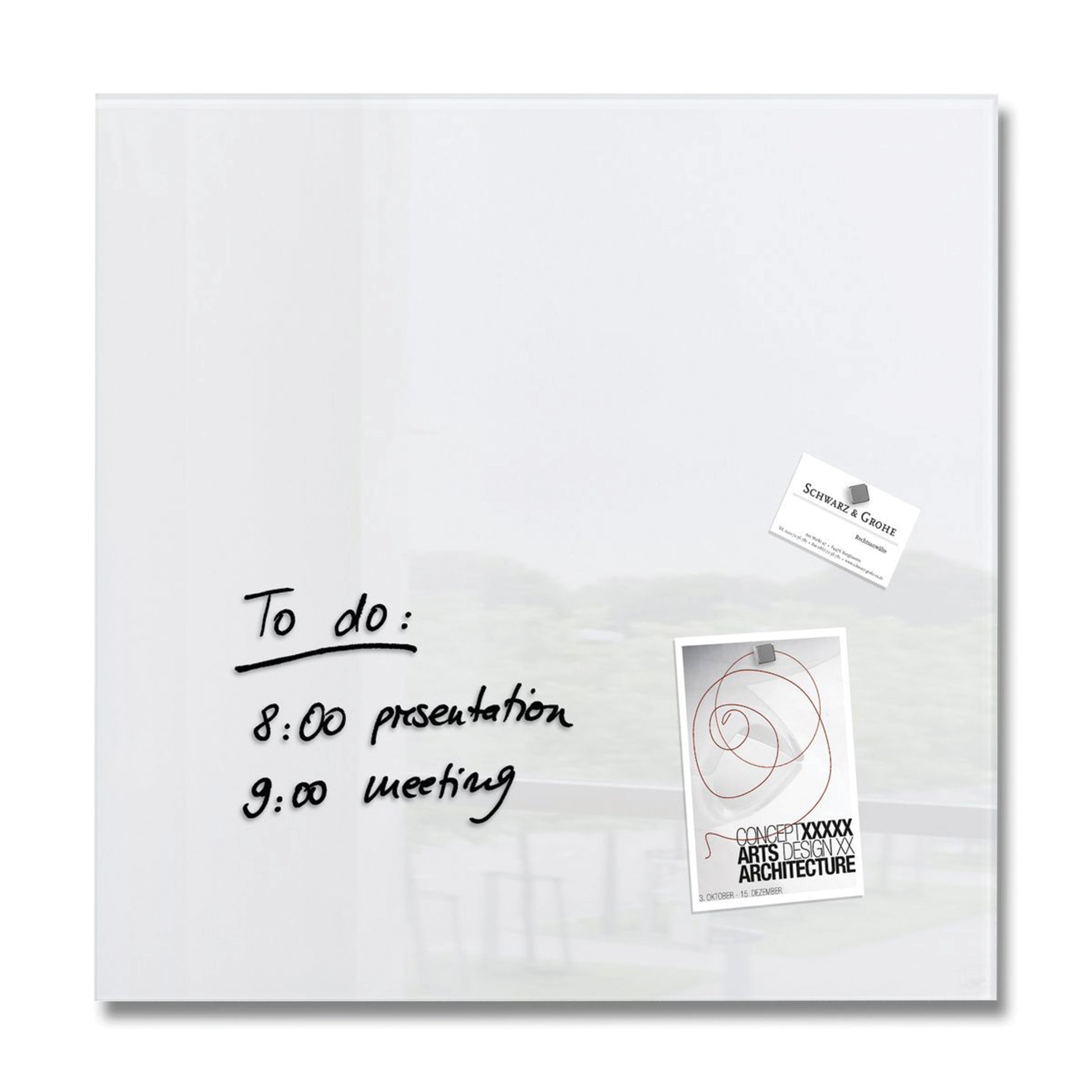 Magnetic Glass Whiteboards BD17 PRT