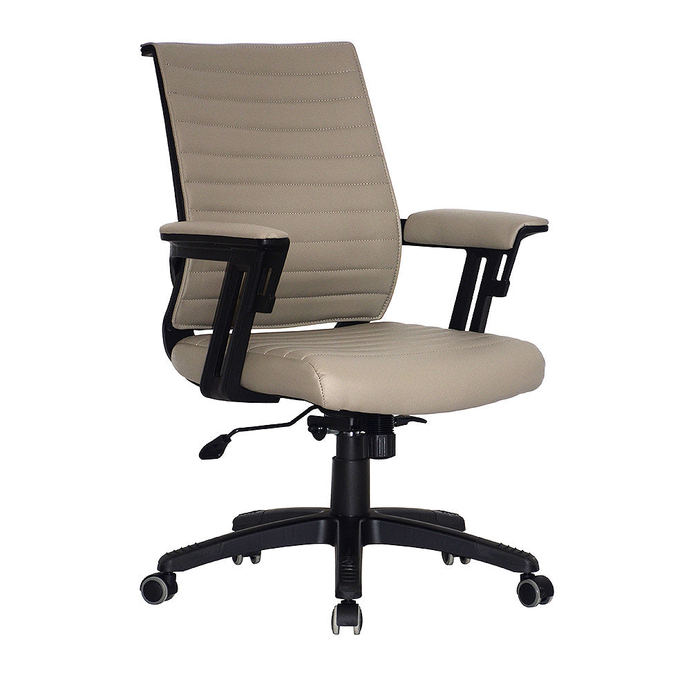 Wall Street Managerial PU Mid Back Office Chair 4701